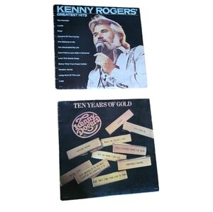 Kenny Rogers‎ Greatest Hits & Ten Years of Gold Vinyl Records
